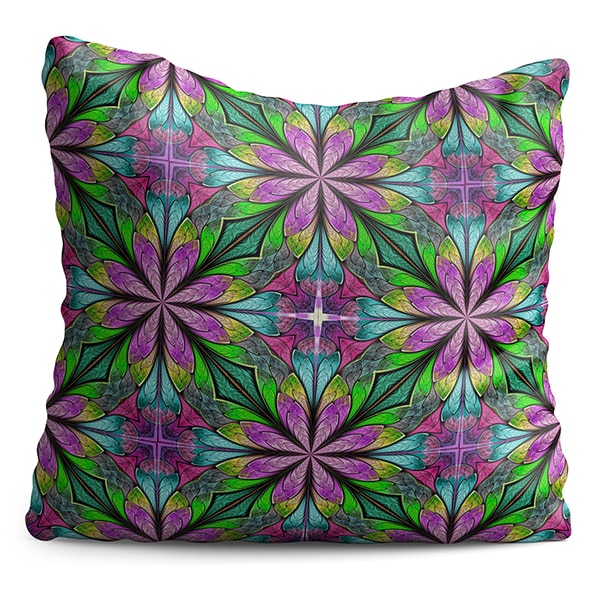 Perna decorativa Green, 40 x 40 cm, multicolor