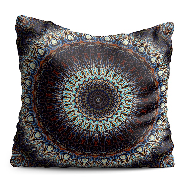 Perna decorativa Mandala 2, 40 x 40 cm, multicolor