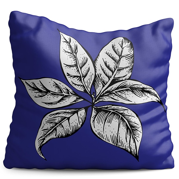 Perna decorativa Leafs, 40 x 40 cm, multicolor