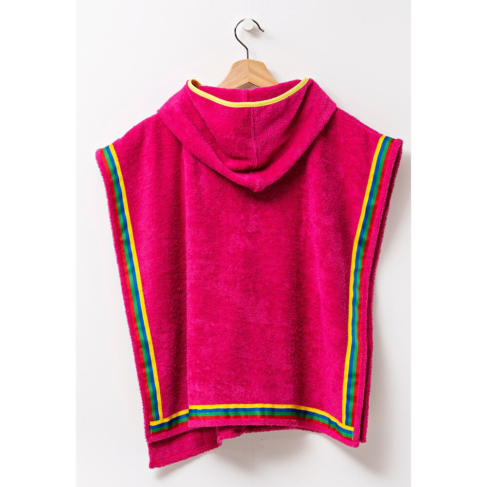 Halat de baie BENETTON BE-0818-PK, copii, bumbac, 2-4 ani, roz