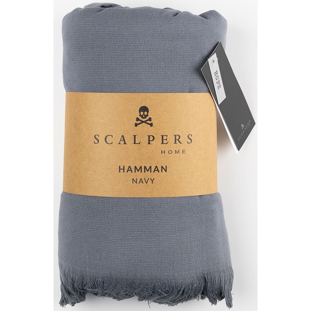 Prosop Scalpers Home Hamman, 80 x 165 cm, bumbac, albastru