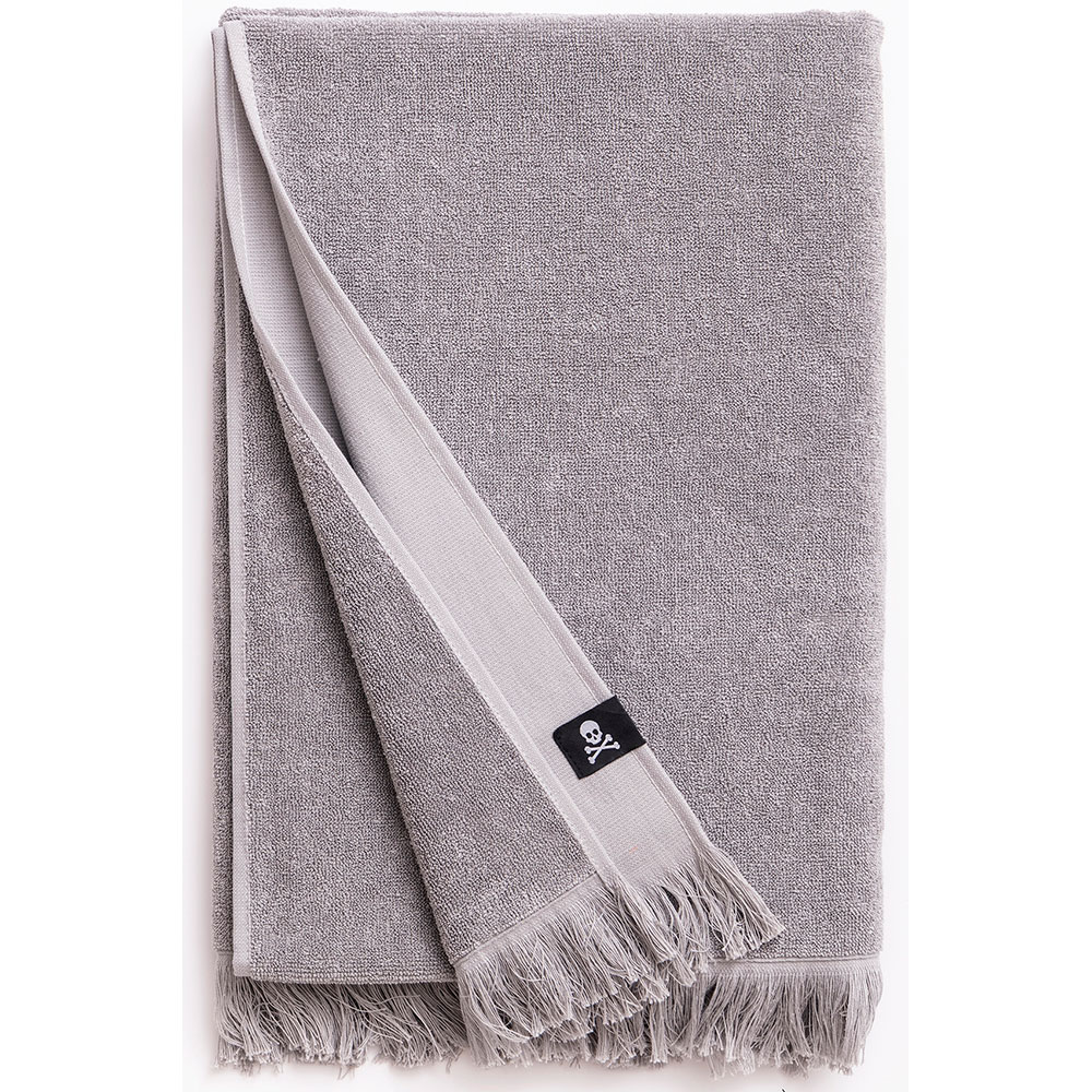 Prosop Scalpers Home Hamman, 80 x 165 cm, bumbac, gri