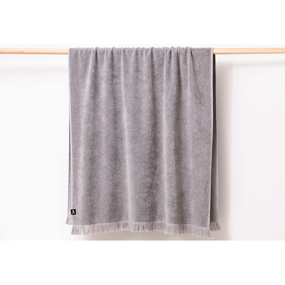 Prosop Scalpers Home Hamman, 80 x 165 cm, bumbac, gri