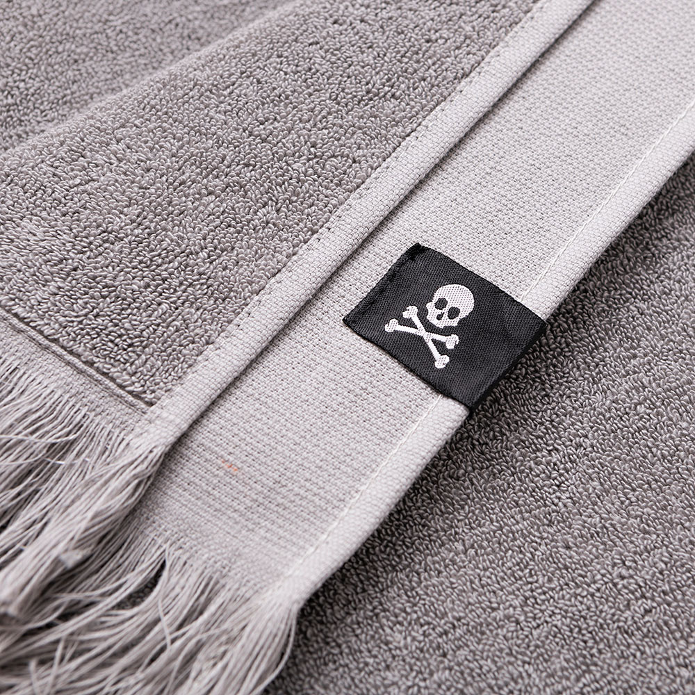 Prosop Scalpers Home Hamman, 80 x 165 cm, bumbac, gri