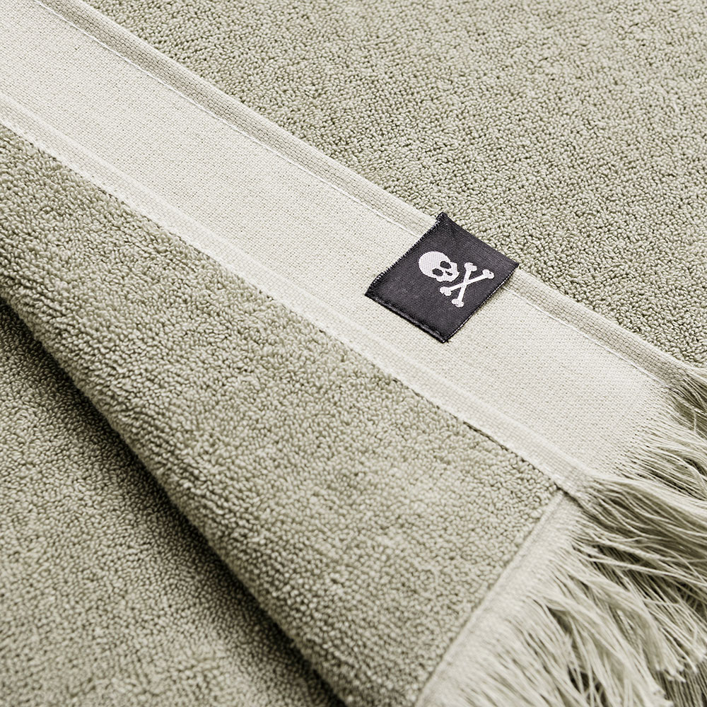 Prosop Scalpers Home Hamman, 80 x 165 cm, bumbac, kaki