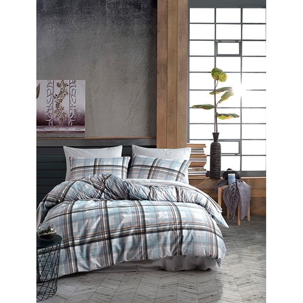 Lenjerie de pat Classic 2, 1 persoana, 100% bumbac, 160 x 220, 2 piese