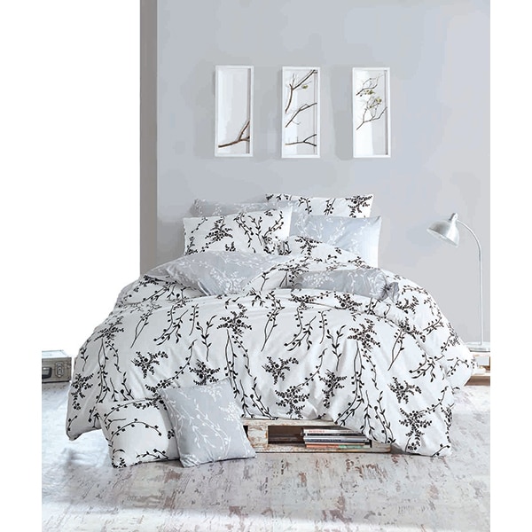 Lenjerie de pat Autumn, 1 persoana, 100% bumbac, 160 x 220, 2 piese