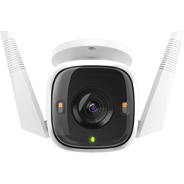 Camera IP Wireless exterior TP-LINK Tapo C320WS, 4MP, QHD 1440p, IR, Night Vision, Alb