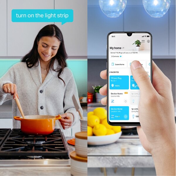 Banda LED Smart TP-LINK Tapo L900-10, RGB, 13.5W, 10m