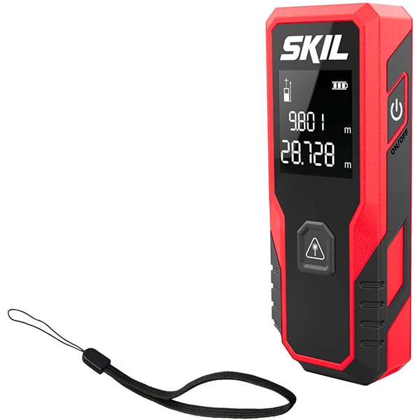 Telemetru laser SKIL 1929 AA, Distanta 30m, negru-rosu