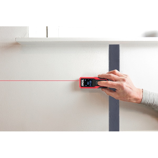 Telemetru laser SKIL 1929 AA, Distanta 30m, negru-rosu