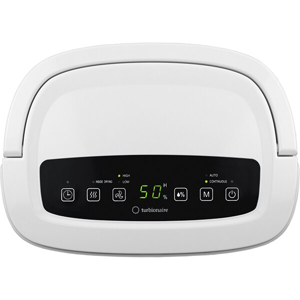 Dezumidificator aer TURBIONAIRE Smart 12 Eco, 12l/zi, 200W, Timer, alb