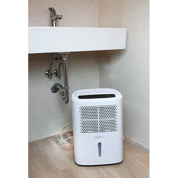 Dezumidificator aer TURBIONAIRE Smart 12 Eco, 12l/zi, 200W, Timer, alb