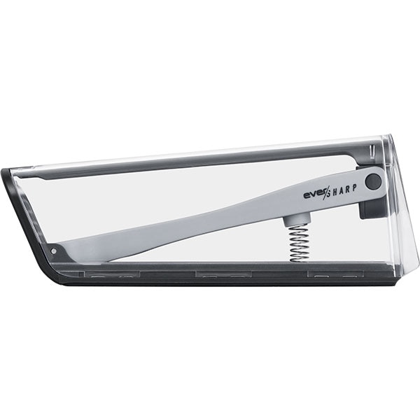 Cutitul bucatarului cu suport autoascutire TEFAL Ever Sharp K2569004, 16.5cm, inox, argintiu