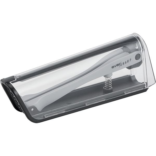 Cutitul bucatarului cu suport autoascutire TEFAL Ever Sharp K2569004, 16.5cm, inox, argintiu