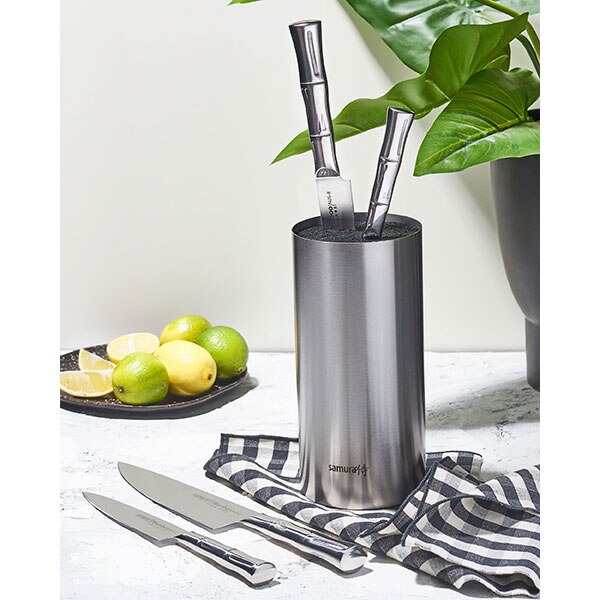 Set cutite SAMURA Bamboo SBA-05, 5 piese, otel, 8.5 - 19.4cm, otel, argintiu