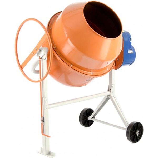 Betoniera DENZEL DCM-200, 1000W, 200l, coroana din fonta