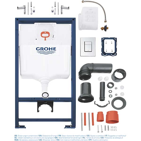 Set rezervor WC incastrat GROHE RAPID 3in1 SL 38772001, 6-9l