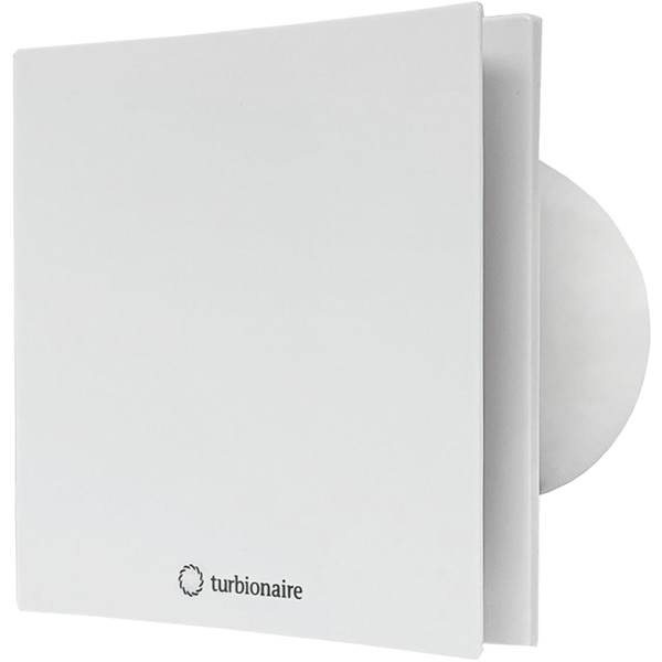 Ventilator baie extractor TURBIONAIRE ARTE 100 SW, 15W, 80mc/h, 100mm, alb