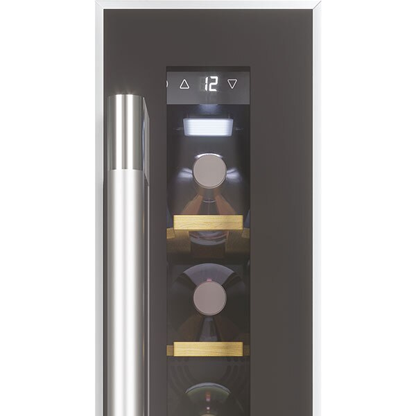 Racitor de vinuri incorporabil HOOVER HWCB 15/1, 7 sticle, H 87 cm, Clasa G