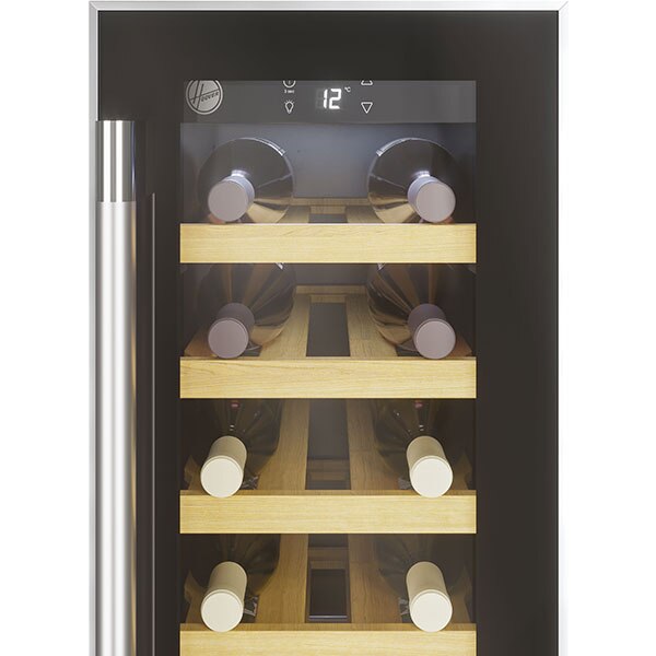 Racitor de vinuri incorporabil HOOVER HWCB 30/1, 20 sticle, H 81 cm, Clasa F