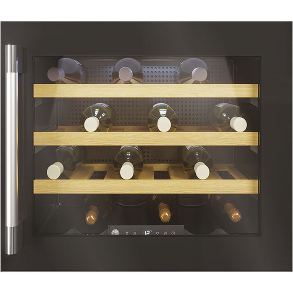 Racitor de vinuri incorporabil HOOVER HWCB 45/1, 24 sticle, H 46 cm, Clasa F