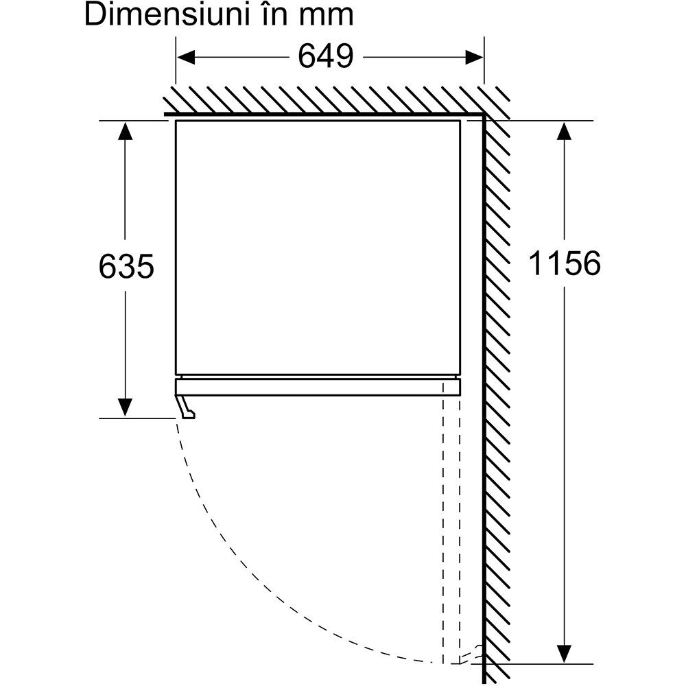 Racitor de vinuri incorporabil BOSCH KUW21AHG0, 44 sticle, H 82 cm, Clasa G