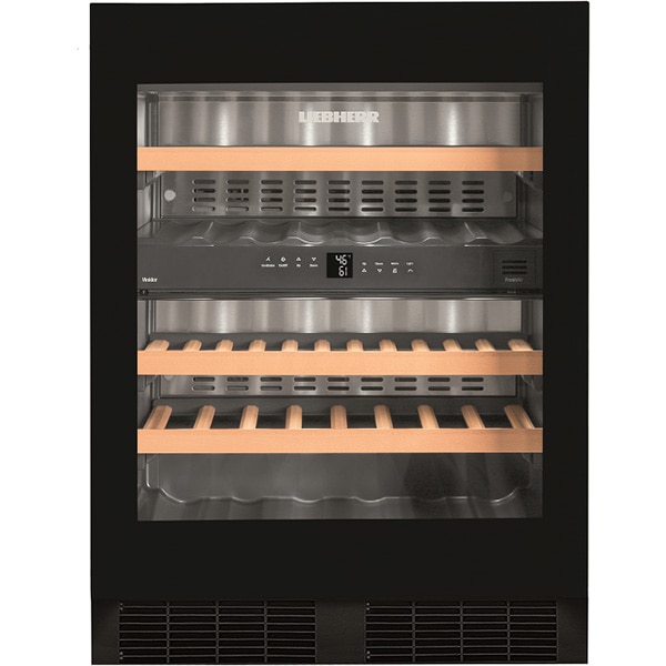 Racitor de vinuri incorporabil LIEBHERR UWTGB 1682, 34 sticle, H 82 cm, Clasa G