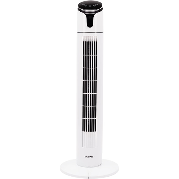 Ventilator turn DAEWOO DDV200, 3 trepte de viteza, 55W, alb-negru