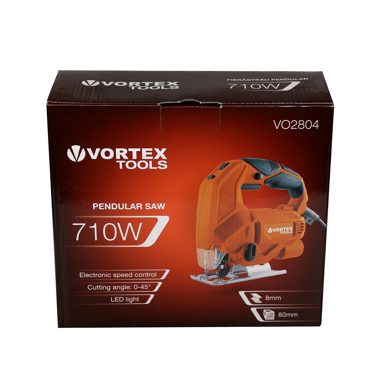 Fierastrau pendular VORTEX TOOLS VO2804, 710W, 3000CPM, adancime 80mm, 2 panze