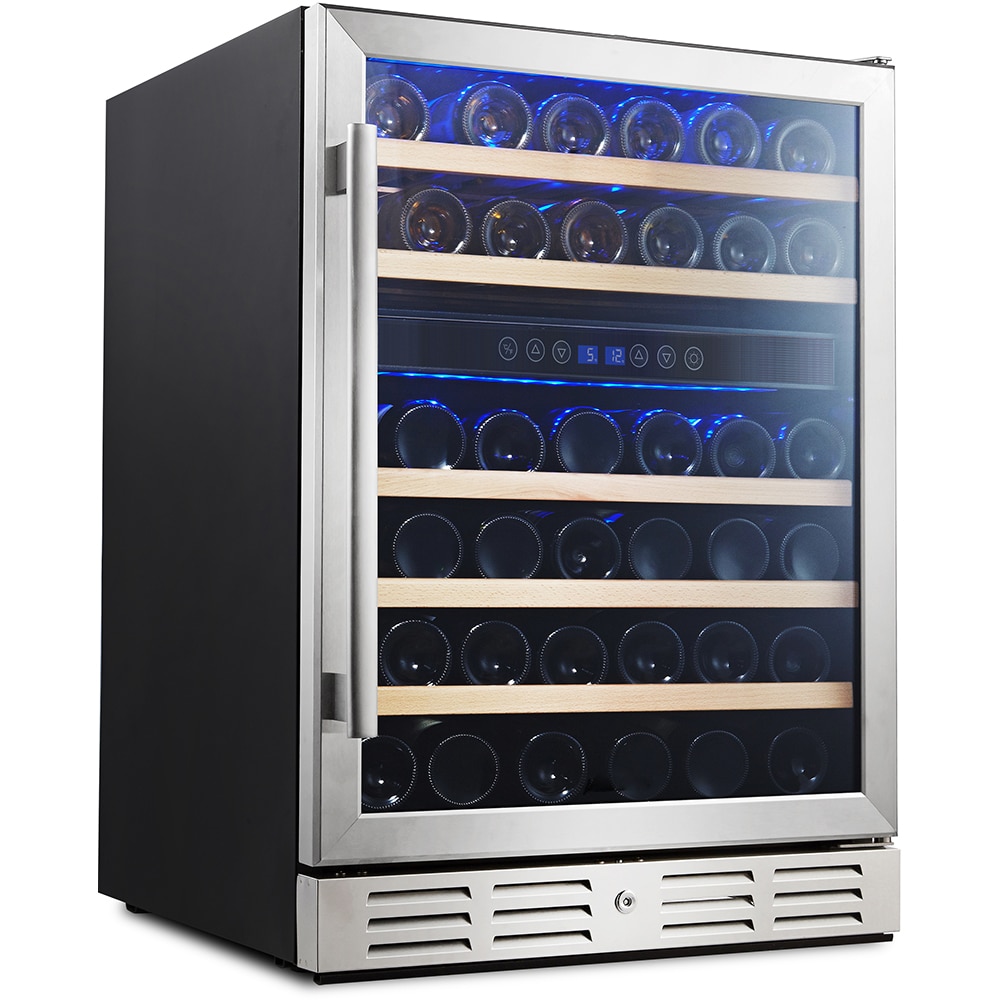 Racitor de vinuri incorporabil VORTEX VWC15NBK01G, 46 sticle, H 84 cm, Clasa G