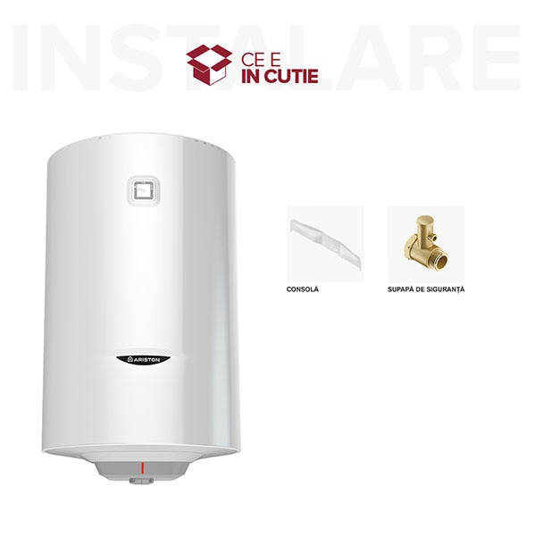 Boiler electric ARISTON Pro 1 R VTD, 80l, 1800W, alb