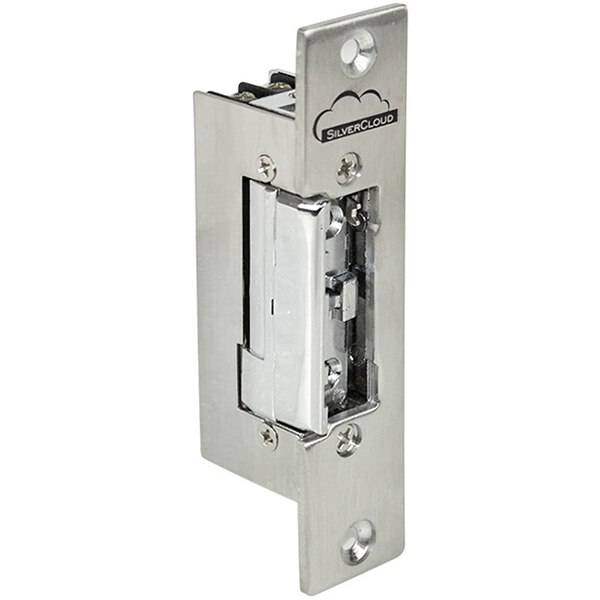 Yala electromagnetica SILVERCLOUD YS800, incastrabila, Fail Secure NO, argintiu