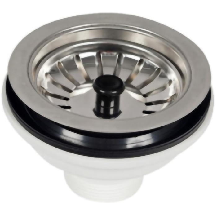 Ventil chiuveta bucatarie, dop gratar, inox