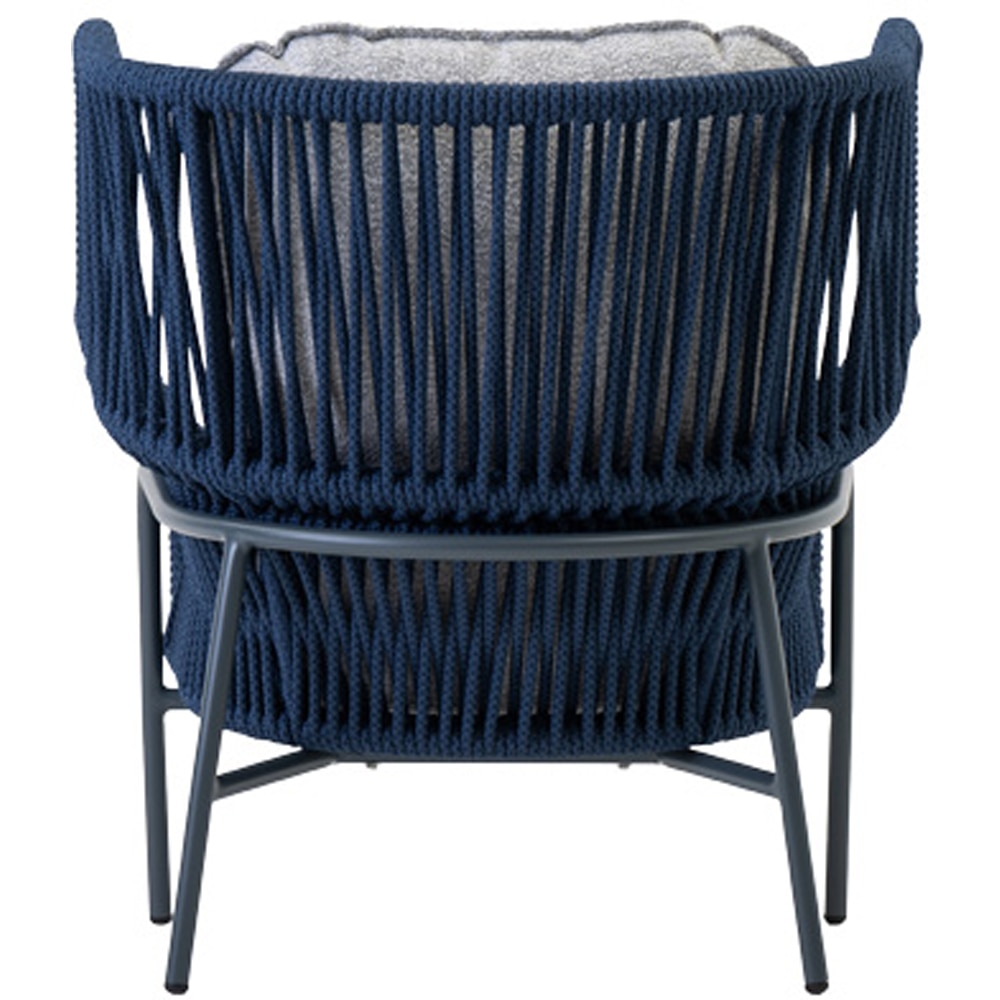 Scaun relaxare LIVINTWIST Rock 14, 79.5 x 82 x 17 cm, albastru