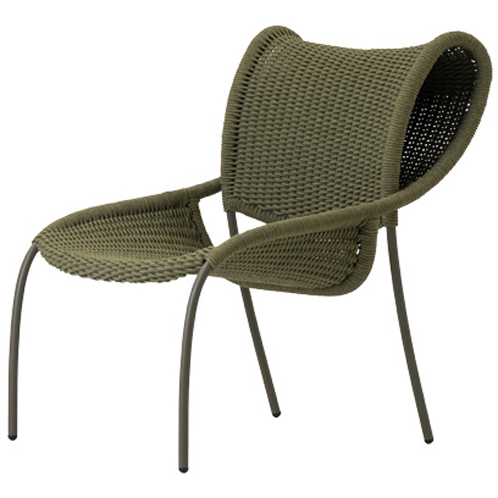 Scaun relaxare LIVINTWIST Apsaras, 81.5 x 87.5 x 9 cm, verde deschis