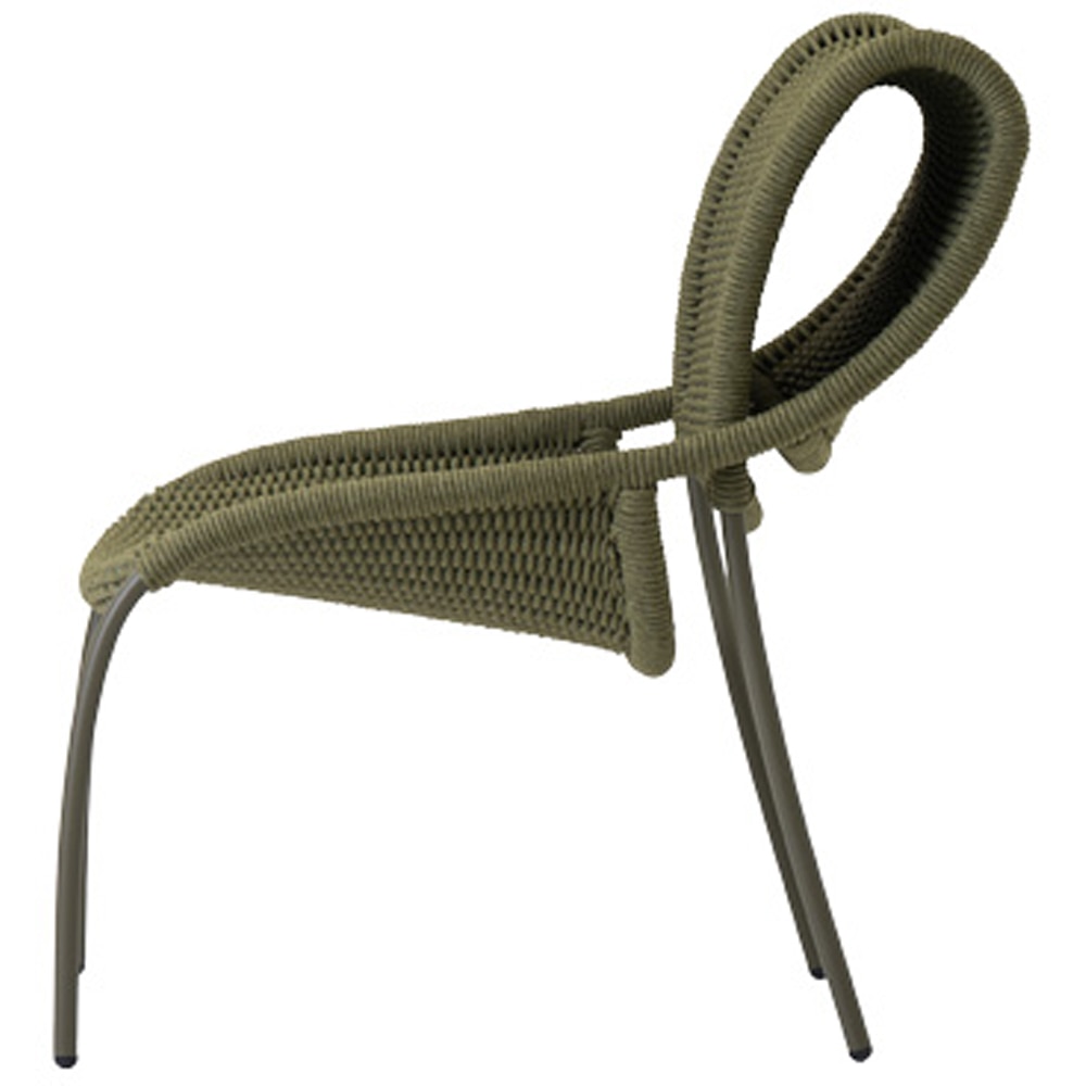 Scaun relaxare LIVINTWIST Apsaras, 81.5 x 87.5 x 9 cm, verde deschis