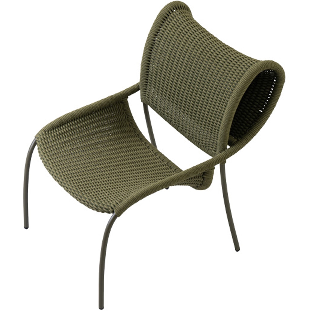 Scaun relaxare LIVINTWIST Apsaras, 81.5 x 87.5 x 9 cm, verde deschis