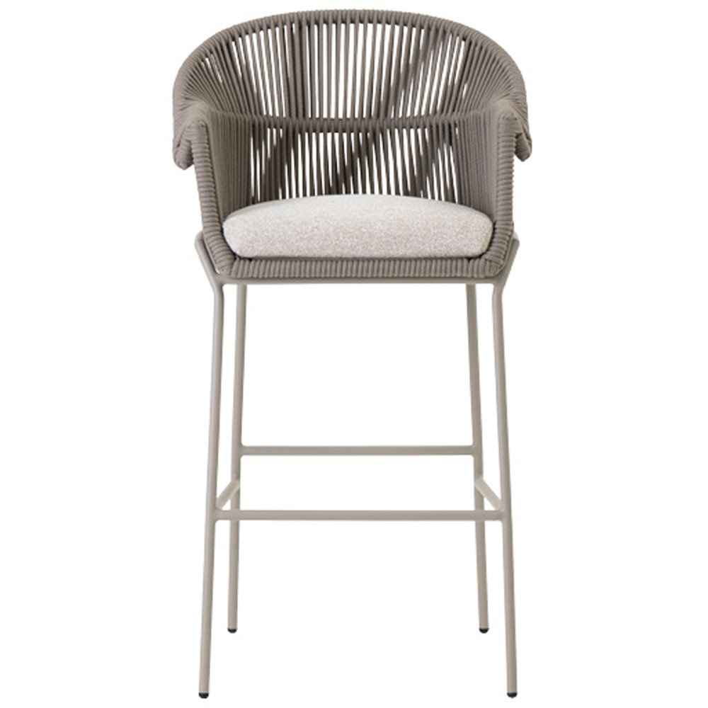 Scaun bar LIVINTWIST Scala14, 57.5 x 109.5 x 10 cm, kaki