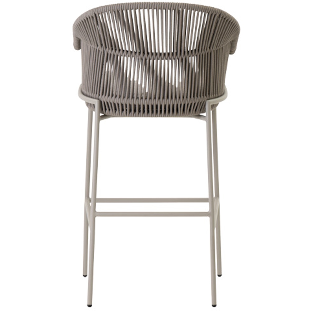 Scaun bar LIVINTWIST Scala14, 57.5 x 109.5 x 10 cm, kaki