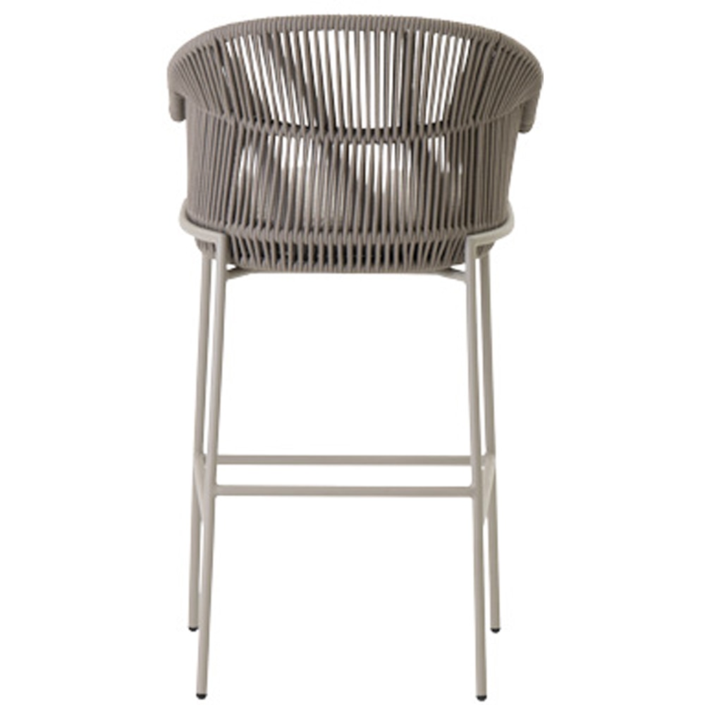 Scaun bar LIVINTWIST Scala14, 57.5 x 109.5 x 10 cm, kaki