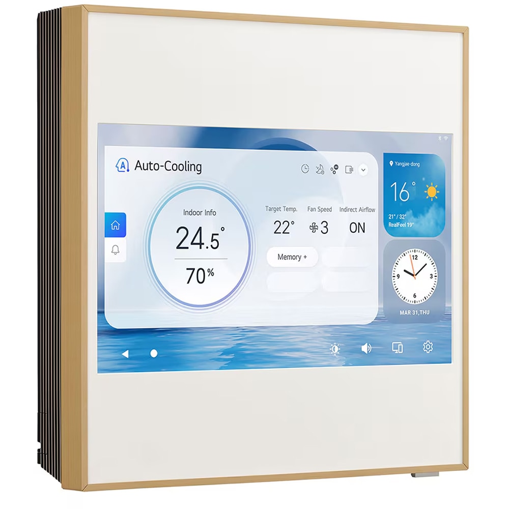 Aer conditionat LG Artcool Gallery Premium LCD A12GA2N, 12000 BTU, A++/A+, Inverter, Wi-Fi, Purificare aer