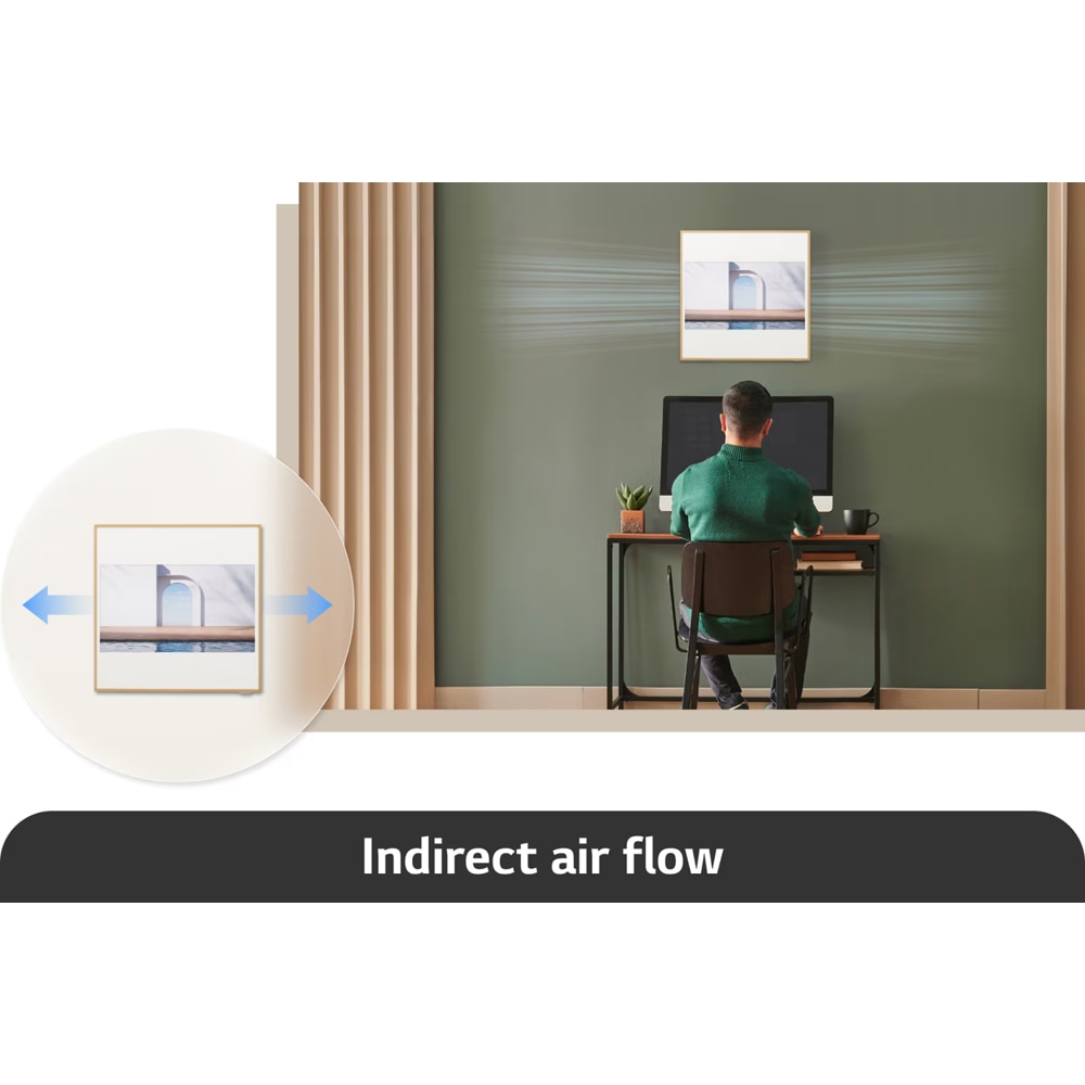 Aer conditionat LG Artcool Gallery Premium LCD A12GA2N, 12000 BTU, A++/A+, Inverter, Wi-Fi, Purificare aer