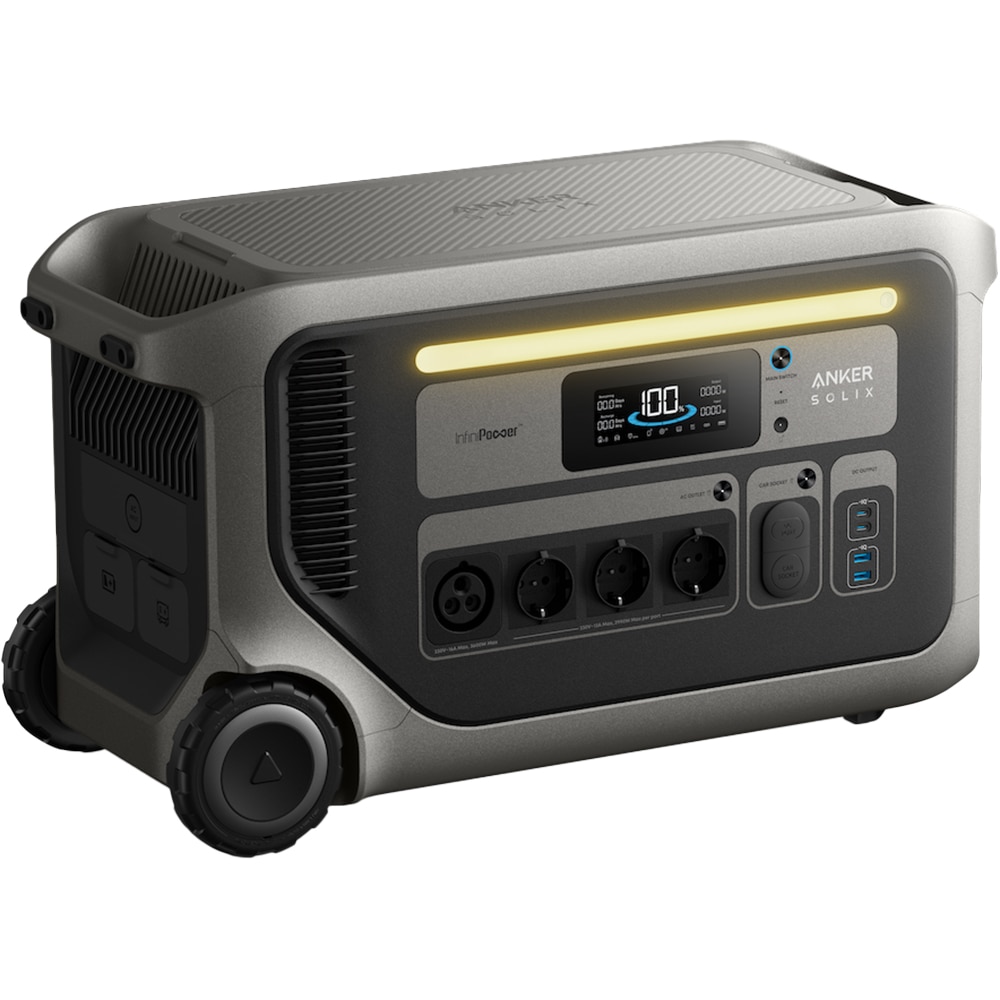 Statie de incarcare ANKER Solix F3000, 3072Wh, 3600W, negru