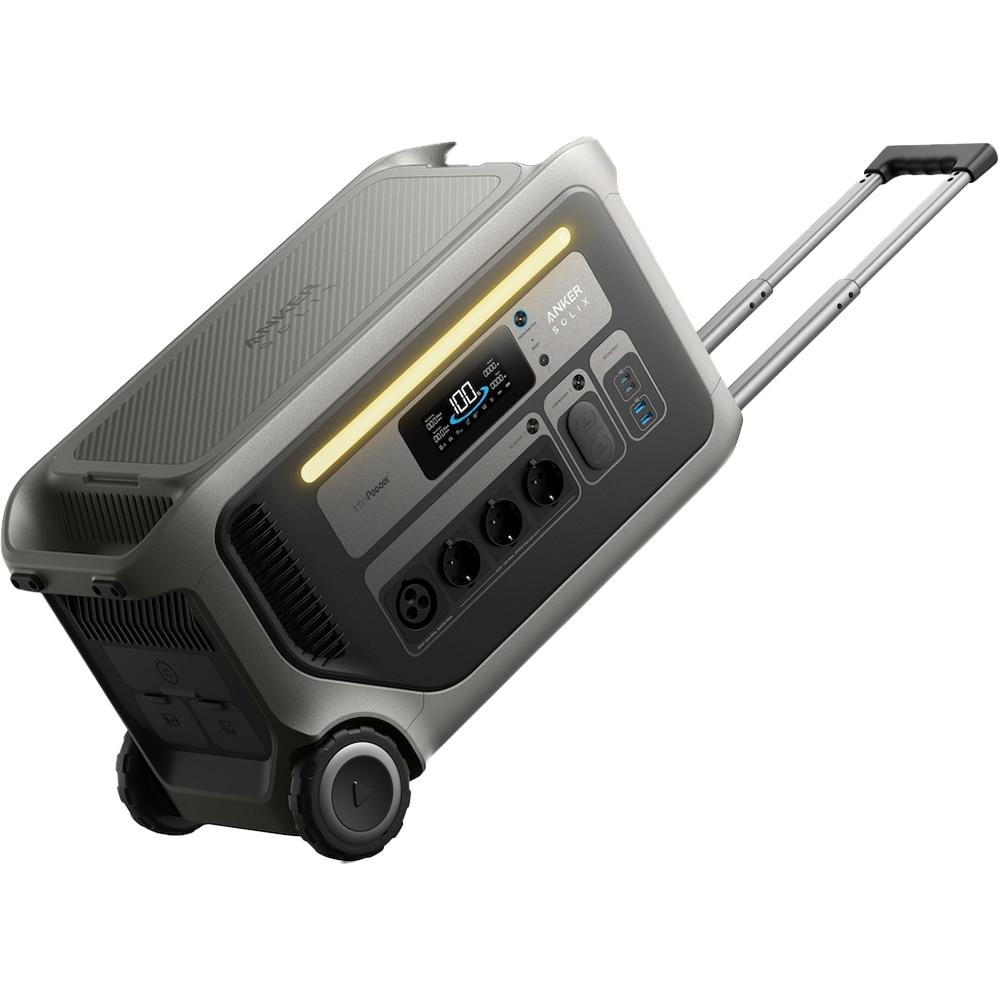 Statie de incarcare ANKER Solix F3000, 3072Wh, 3600W, negru