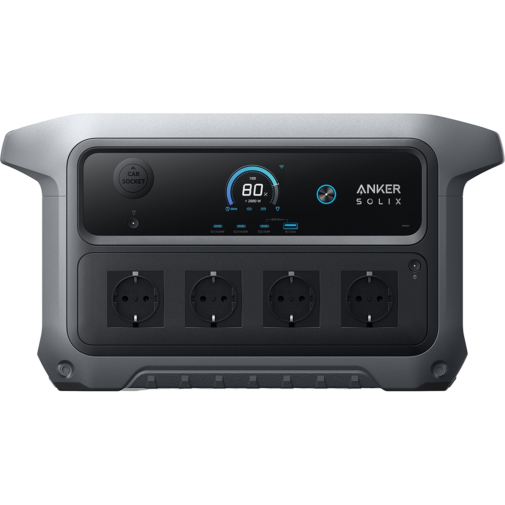Statie de incarcare ANKER C2000 Gen 2, 2048Wh, 2400W, negru