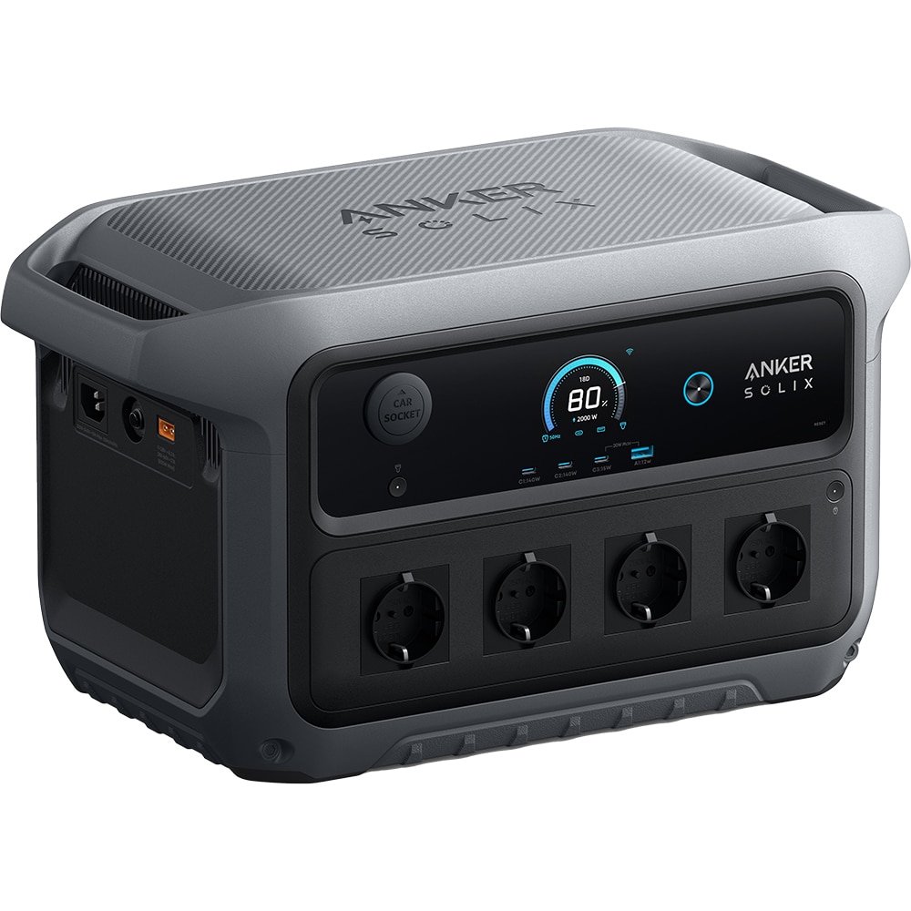 Statie de incarcare ANKER C2000 Gen 2, 2048Wh, 2400W, negru