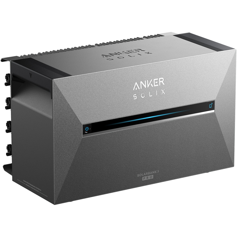 Centrala fotovoltaica ANKER Solarbank 3 E2700 Pro, 2.7kWh, IP65, negru