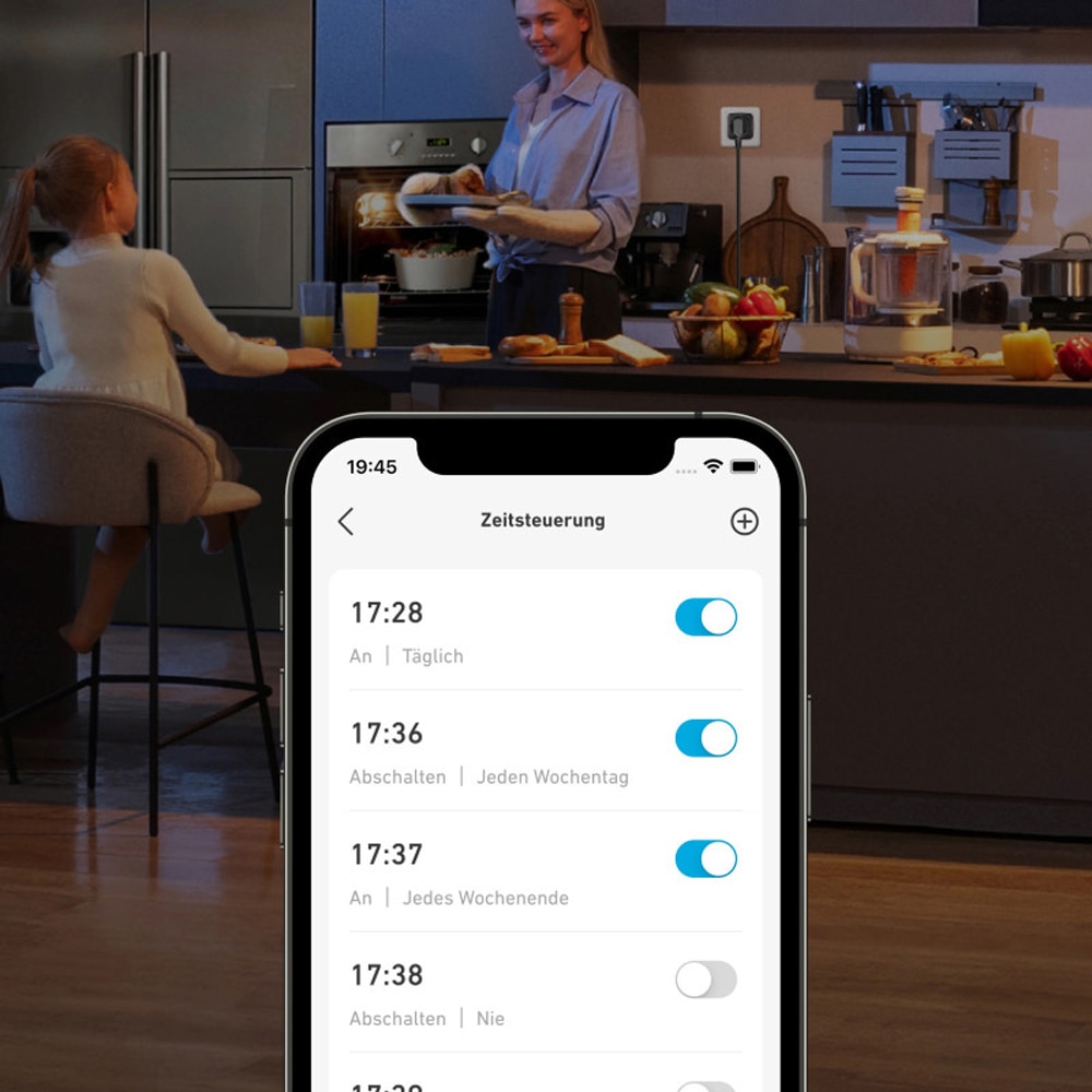 Priza inteligenta ANKER Solix A17X8311, EU, Wi-Fi, 2500W, 10A, negru
