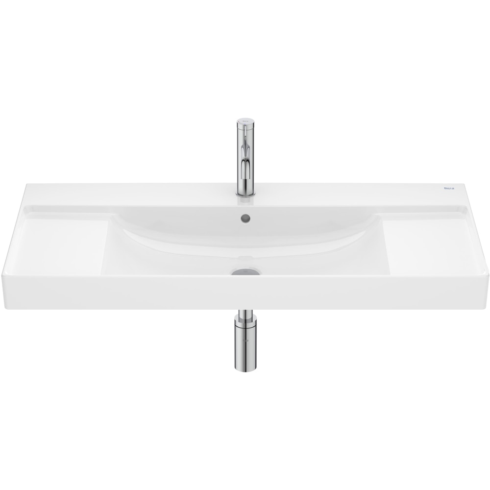 Lavoar baie ROCA Ona A32768A000, ceramica, 100 x 46 cm, alb